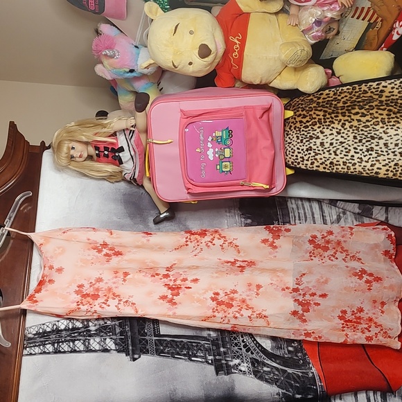 Pink Long Dress - Picture 9 of 11